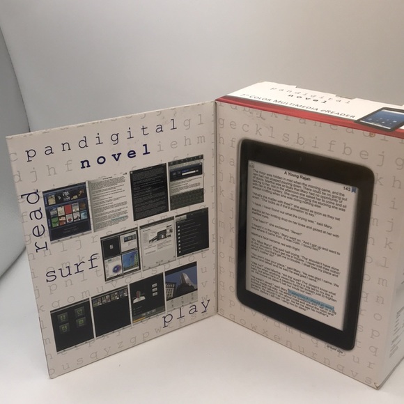 NIB Pandigital Novel 4GB 7” Color Multi/EReader - Picture 2 of 12